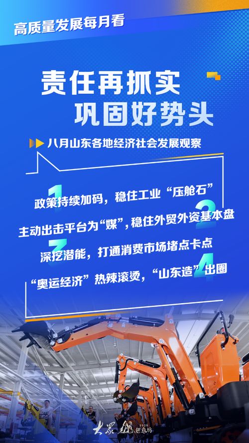 高質(zhì)量發(fā)展每月看 責任再抓實 鞏固好勢頭——八月山東各地經(jīng)濟社會發(fā)展觀察